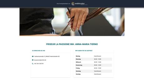 Friseur la passione Inh. Anna-Maria Tierno