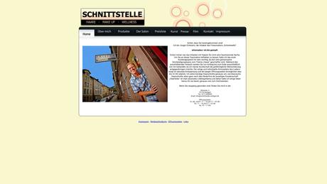 Friseur Schnittstelle