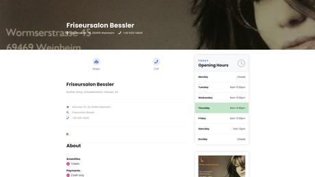 Friseursalon Bessler