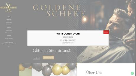 Goldene Schere Friseursalon