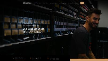 Hairdresser Giovanni Triolo