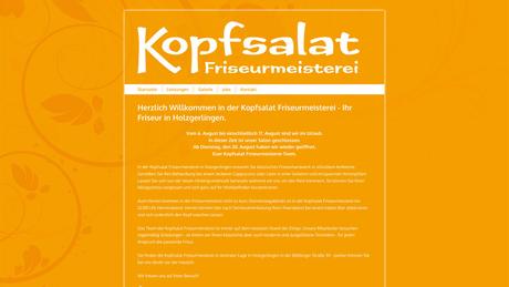 Kopfsalat Friseurmeisterei