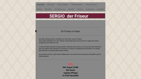 Sergio der Friseur